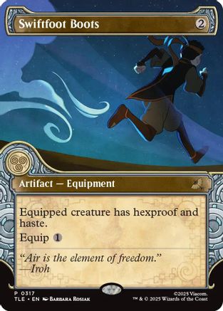 Swiftfoot Boots (Showcase) (TLE-317) [Avatar: The Last Airbender: Eternal-Legal]