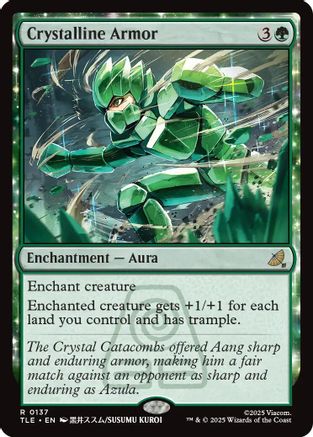 Crystalline Armor (TLE-137) [Avatar: The Last Airbender: Eternal-Legal]