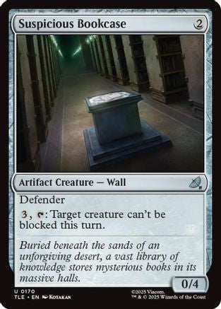 Suspicious Bookcase (TLE-170) [Avatar: The Last Airbender: Eternal-Legal] Foil