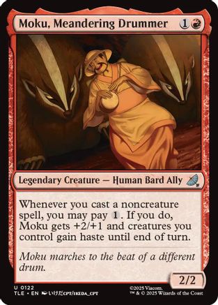 Moku, Meandering Drummer (TLE-122) [Avatar: The Last Airbender: Eternal-Legal]