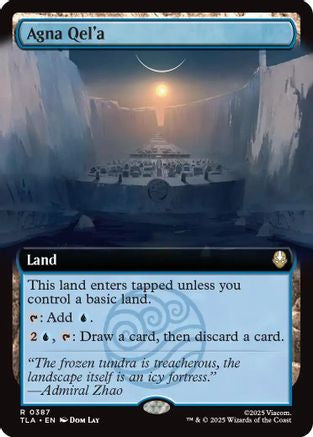 Agna Qel'a (Extended Art) (TLA-387) [Avatar: The Last Airbender] Foil