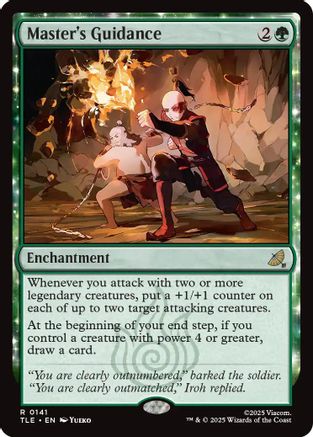 Master's Guidance (TLE-141) [Avatar: The Last Airbender: Eternal-Legal] Foil