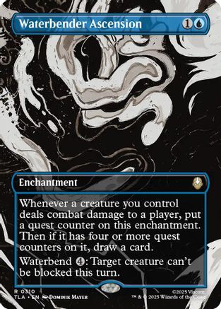Waterbender Ascension (Borderless) (TLA-310) [Avatar: The Last Airbender] Foil