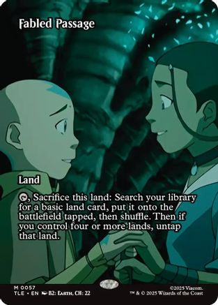 Fabled Passage (Borderless) (TLE-057) [Avatar: The Last Airbender: Eternal-Legal]