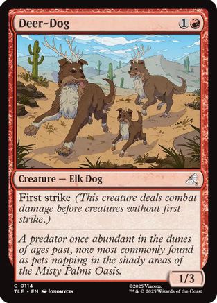 Deer-Dog (TLE-114) [Avatar: The Last Airbender: Eternal-Legal]