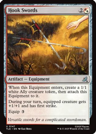 Hook Swords (TLE-147) [Avatar: The Last Airbender: Eternal-Legal] Foil
