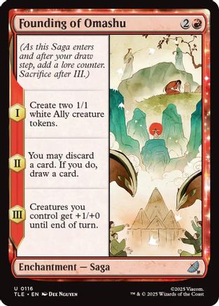 Founding of Omashu (TLE-116) [Avatar: The Last Airbender: Eternal-Legal] Foil