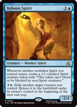 Baboon Spirit (TLE-089) [Avatar: The Last Airbender: Eternal-Legal]