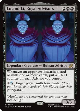 Lo and Li, Royal Advisors (TLE-108) [Avatar: The Last Airbender: Eternal-Legal]