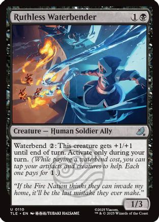 Ruthless Waterbender (TLE-110) [Avatar: The Last Airbender: Eternal-Legal]