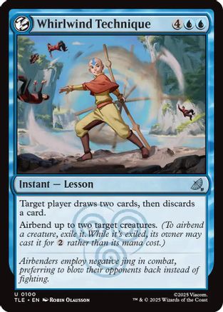 Whirlwind Technique (TLE-100) [Avatar: The Last Airbender: Eternal-Legal] Foil