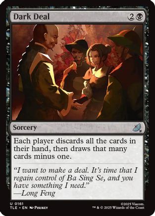 Dark Deal (TLE-161) [Avatar: The Last Airbender: Eternal-Legal]