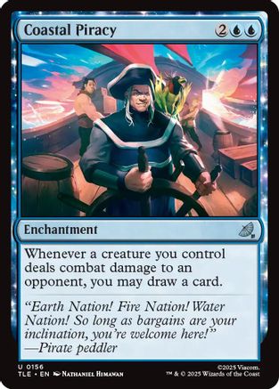 Coastal Piracy (TLE-156) [Avatar: The Last Airbender: Eternal-Legal] Foil