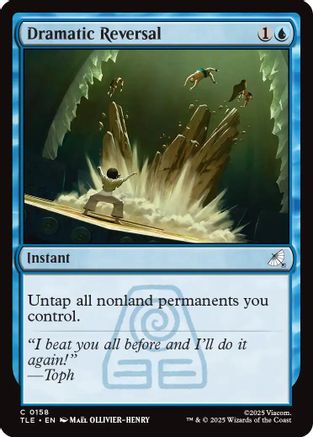 Dramatic Reversal (TLE-158) [Avatar: The Last Airbender: Eternal-Legal] Foil
