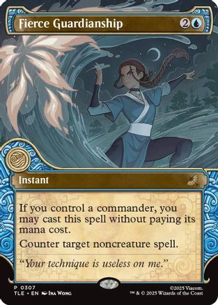 Fierce Guardianship (Showcase) (TLE-307) [Avatar: The Last Airbender: Eternal-Legal]