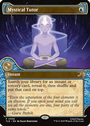 Mystical Tutor (Showcase) (TLE-308) [Avatar: The Last Airbender: Eternal-Legal]