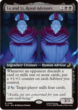 Lo and Li, Royal Advisors (Extended Art) (TLE-189) [Avatar: The Last Airbender: Eternal-Legal]