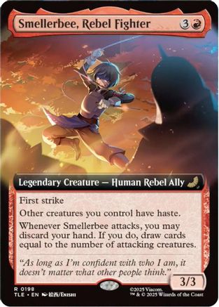 Smellerbee, Rebel Fighter (Extended Art) (TLE-198) [Avatar: The Last Airbender: Eternal-Legal]