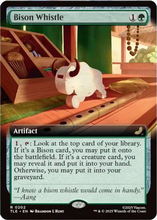 Bison Whistle (Extended Art) (TLE-202) [Avatar: The Last Airbender: Eternal-Legal]