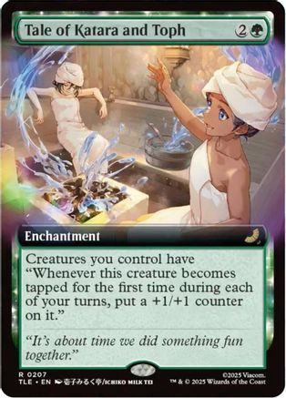 Tale of Katara and Toph (Extended Art) (TLE-207) [Avatar: The Last Airbender: Eternal-Legal]