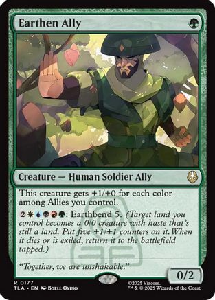 Earthen Ally (TLA-177) [Avatar: The Last Airbender] Foil