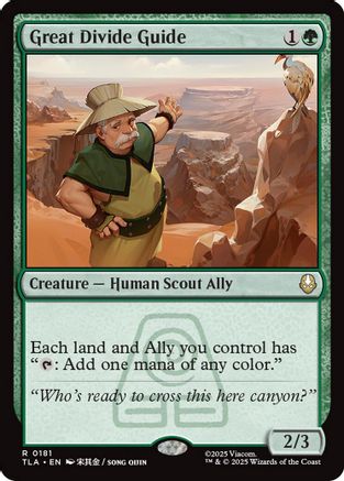 Great Divide Guide (TLA-181) [Avatar: The Last Airbender] Foil
