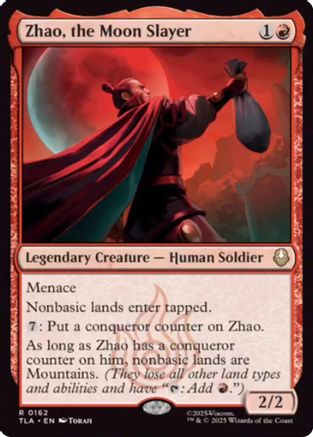 Zhao, the Moon Slayer (TLA-162) [Avatar: The Last Airbender] Foil