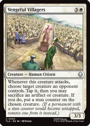 Vengeful Villagers (TLA-040) [Avatar: The Last Airbender] Foil