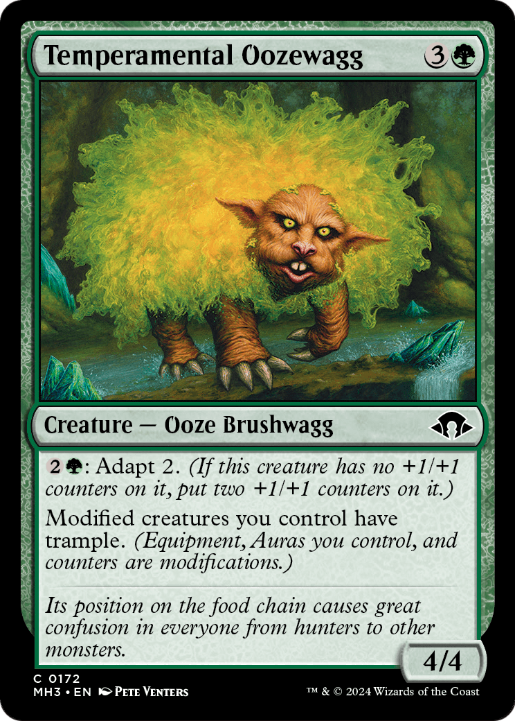 Temperamental Oozewagg (MH3-172) [Modern Horizons 3]