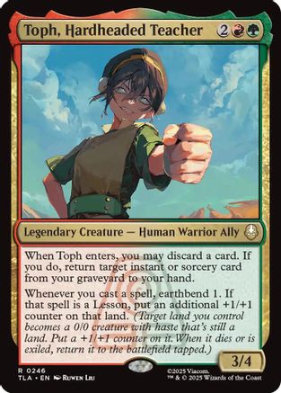 Toph, Hardheaded Teacher (TLA-246) [Avatar: The Last Airbender]
