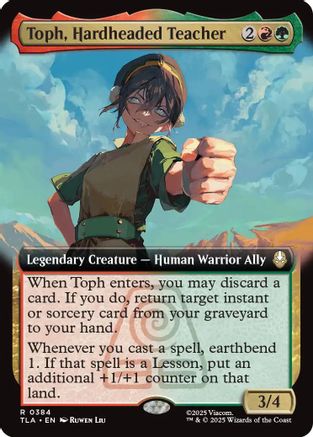 Toph, Hardheaded Teacher (Extended Art) (TLA-384) [Avatar: The Last Airbender]