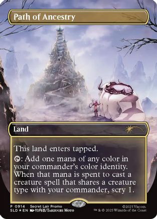 Path of Ancestry (SLD-914) (Rainbow Foil) [Secret Lair Drop Series] Foil
