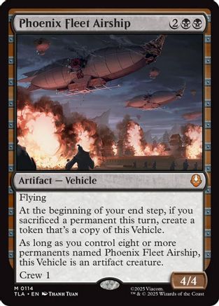 Phoenix Fleet Airship (TLA-114) [Avatar: The Last Airbender] Foil