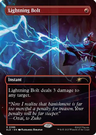 Lightning Bolt (SLD-2289) [Secret Lair Drop Series]