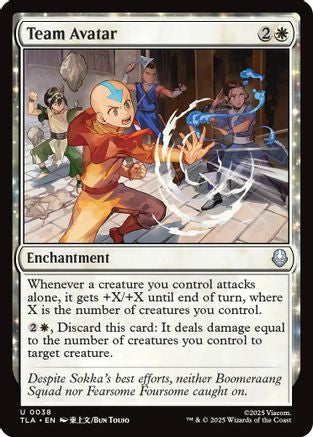 Team Avatar (TLA-038) [Avatar: The Last Airbender] Foil