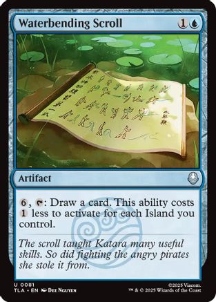 Waterbending Scroll (TLA-081) [Avatar: The Last Airbender] Foil