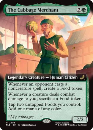 The Cabbage Merchant (Extended Art) (TLE-203) [Avatar: The Last Airbender: Eternal-Legal]