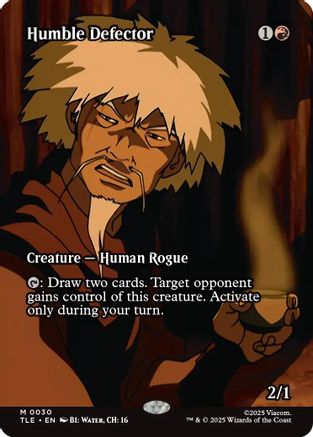 Humble Defector (Borderless) (TLE-030) [Avatar: The Last Airbender: Eternal-Legal]