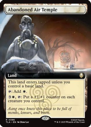 Abandoned Air Temple (Extended Art) (TLA-386) [Avatar: The Last Airbender]