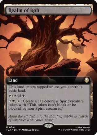 Realm of Koh (Extended Art) (TLA-391) [Avatar: The Last Airbender] Foil