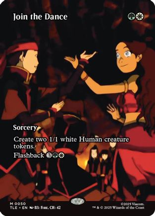 Join the Dance (Borderless) (TLE-050) [Avatar: The Last Airbender: Eternal-Legal]