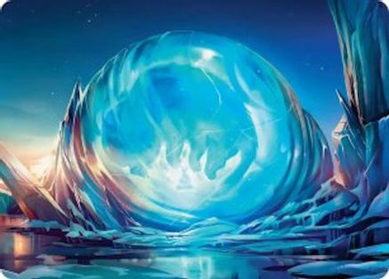Aang's Iceberg Art Card (ASTLA-002) [Art Series: Avatar: The Last Airbender]