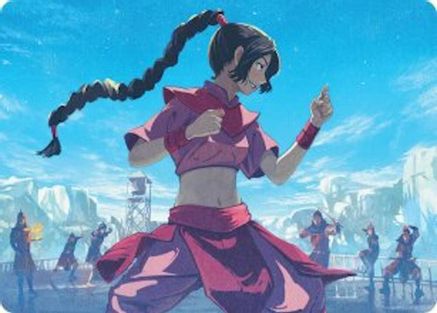 Ty Lee, Chi Blocker Art Card (ASTLA-005) [Art Series: Avatar: The Last Airbender]