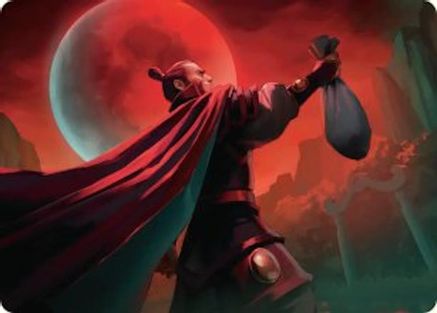 Zhao, the Moon Slayer Art Card (ASTLA-011) [Art Series: Avatar: The Last Airbender]
