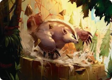 Badgermole Art Card (ASTLA-012) [Art Series: Avatar: The Last Airbender]