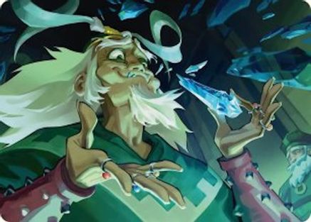 Bumi, King of Three Trials Art Card (ASTLA-014) [Art Series: Avatar: The Last Airbender]