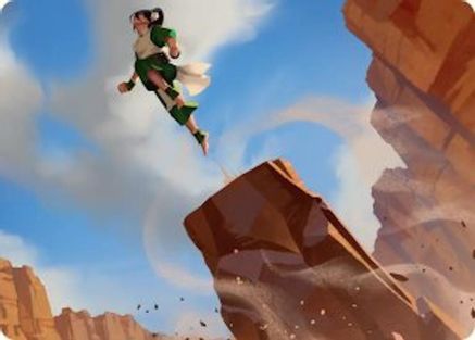 Pillar Launch Art Card (ASTLA-016) [Art Series: Avatar: The Last Airbender]