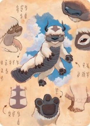 Appa, Steadfast Guardian Art Card (ASTLA-032) [Art Series: Avatar: The Last Airbender]