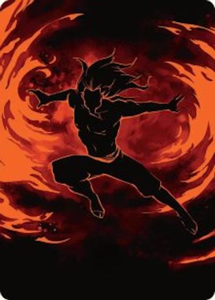 Ozai, the Phoenix King Art Card (ASTLA-039) [Art Series: Avatar: The Last Airbender]