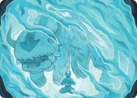 Aang's Iceberg 2 Art Card (ASTLA-040) [Art Series: Avatar: The Last Airbender]